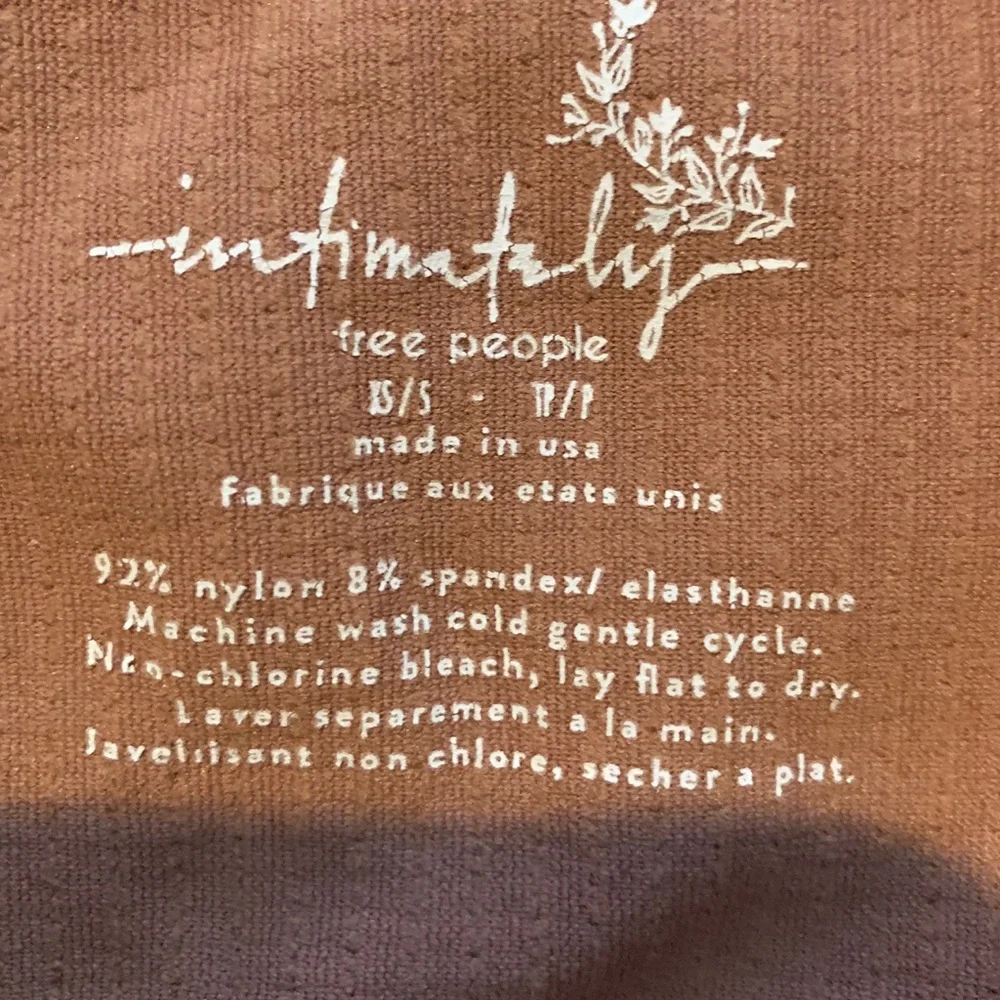 Free People Intimately Formfitting Top XS/S
